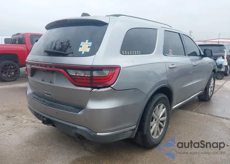 2014 Dodge Durango Sxt из США, поврежденный, VIN 1C4RDHAG3EC454805